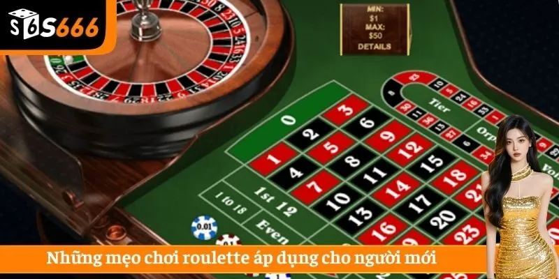 Những mẹo chơi roulette áp dụng cho người mới 